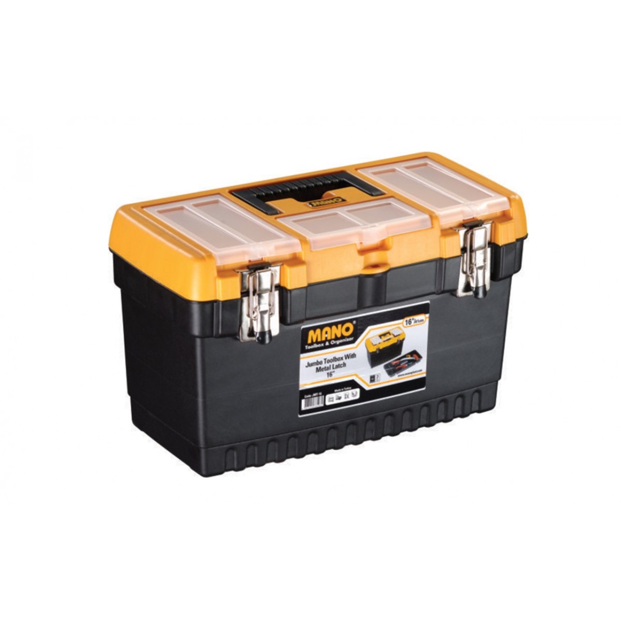 16’’ JUMBO METALl KİLİTLİ TAKIM ÇANTASI