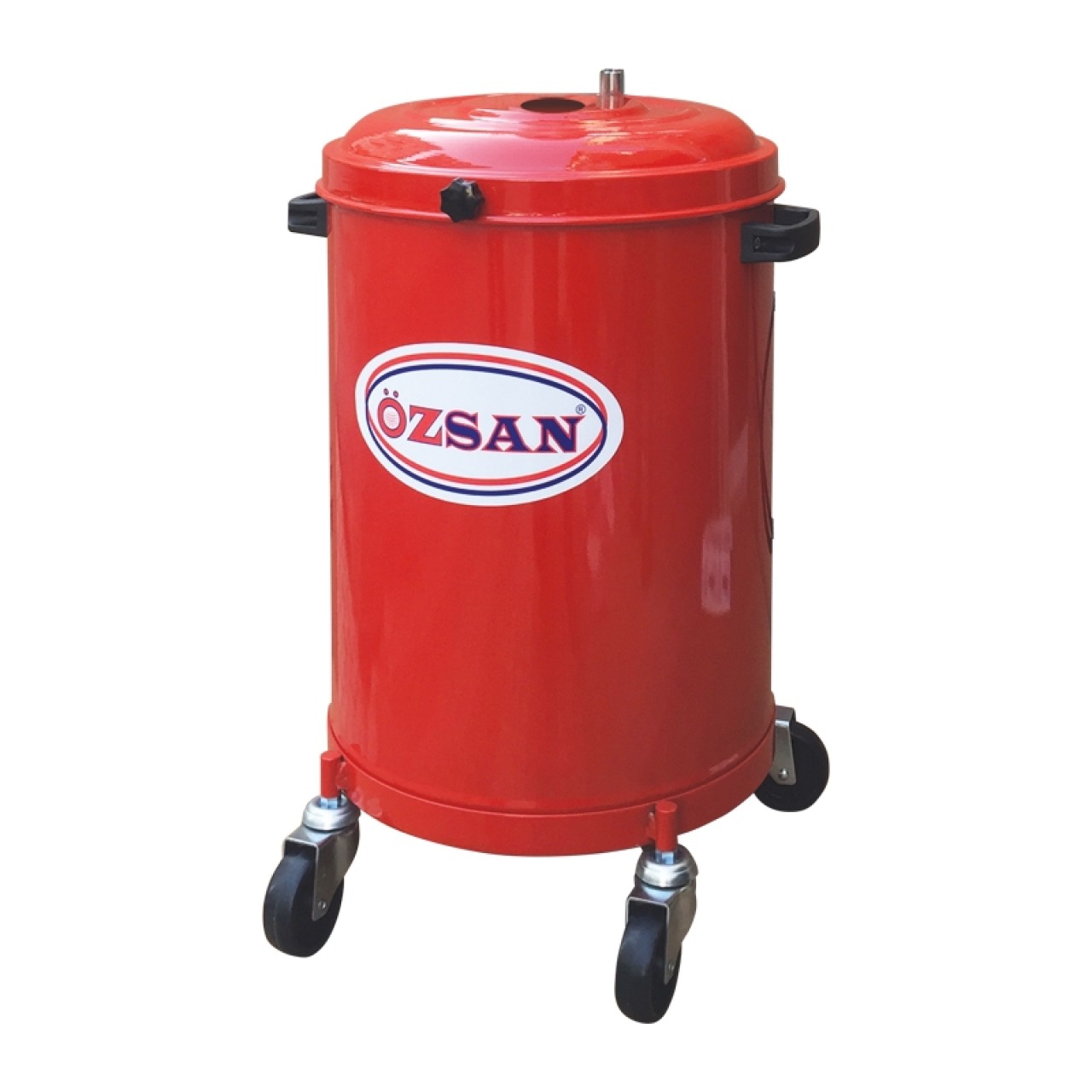 30 KG BOŞ GRES KOVASI KAPAK VE TEKERLEKLİ