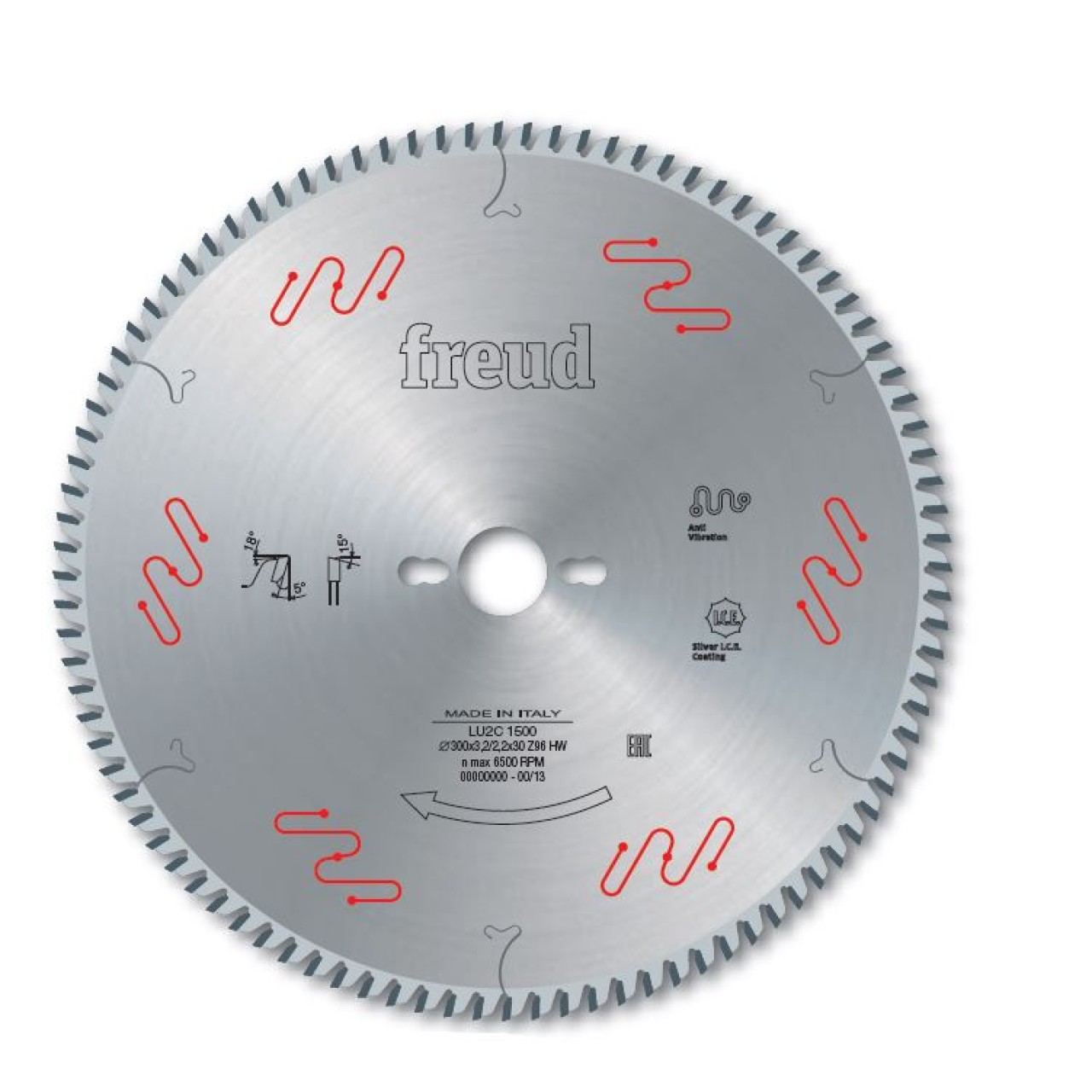 300X3,2/2,2X30 Z=96 AHŞAP TESTERE FİNİSH KESİM