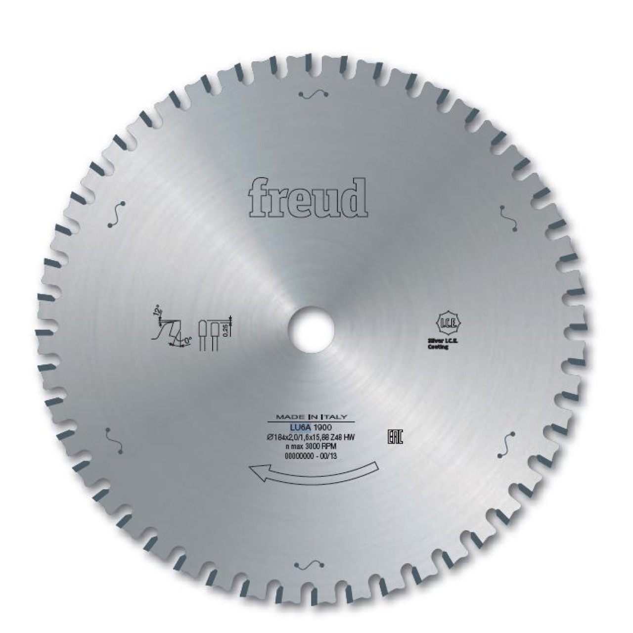 305X2,6X2,2X25,4 Z=80 DRY CUT TESTERE 0'