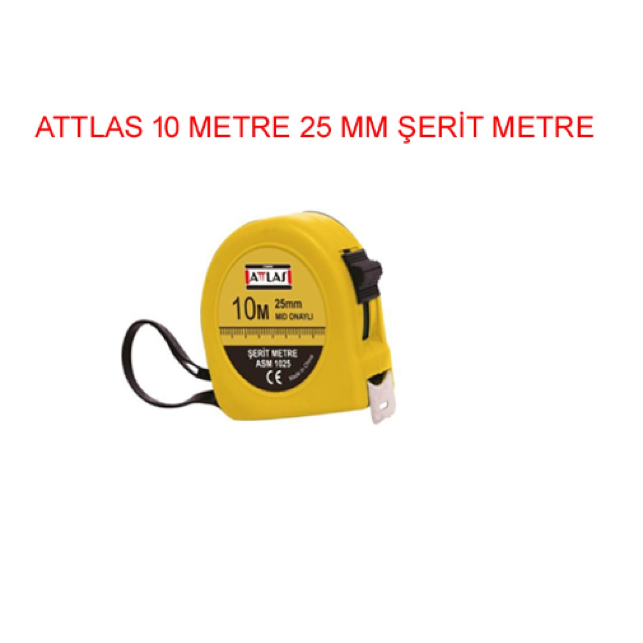 ASM1025 ŞERİT METRE 10MTX25MM