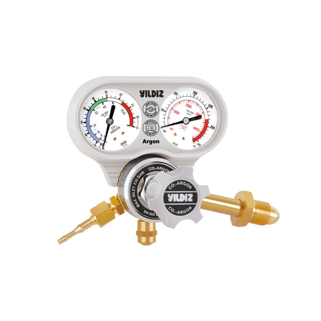 BASINÇ DÜŞÜRÜCÜ ARGON-KARIŞIM GAZ