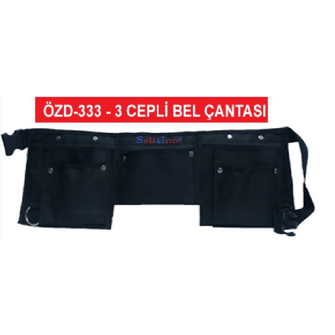 BEL ÇANTASI 3 CEPLİ