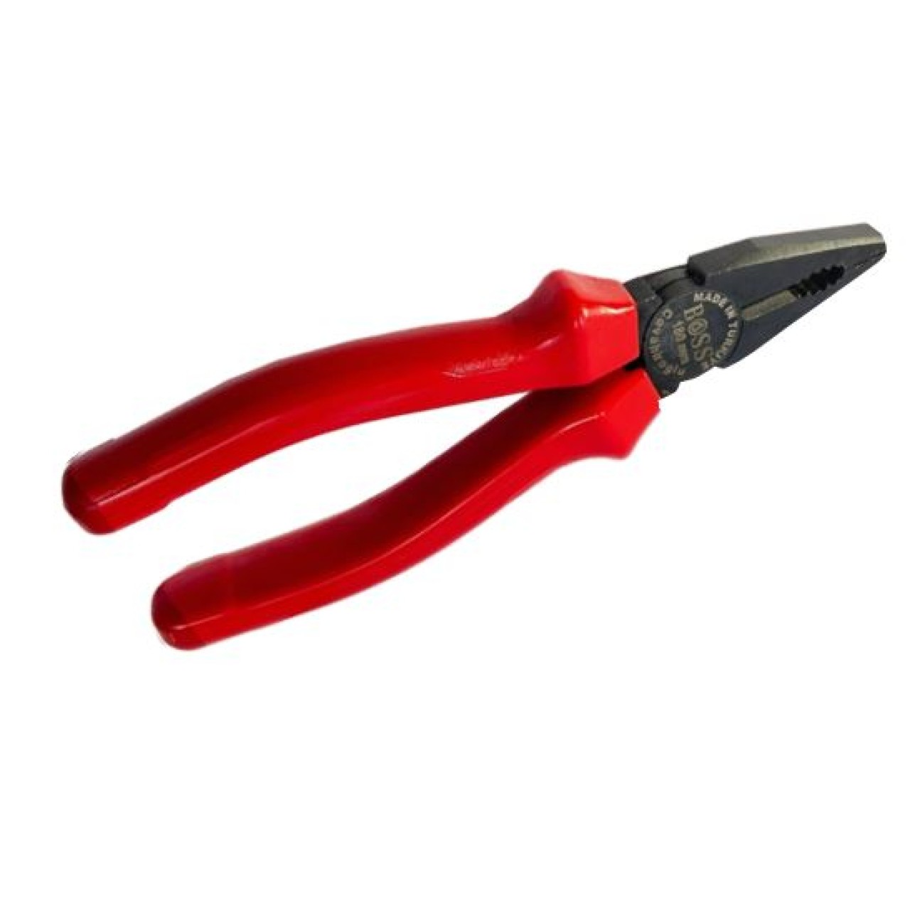 BOSS SİYAH OKSİT PENSE KIRMIZI İZOLE 160MM