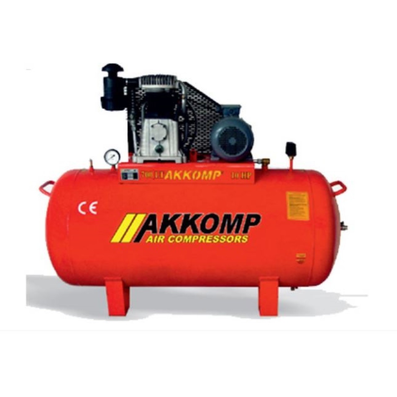 ÇİFT KADEMELİ KOMPRESÖR 10HP 12 BAR 1000LT TRİFAZE