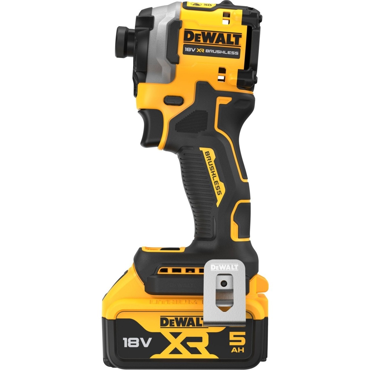 DEWALT 18V 5,0AH. Lİ-İON KÖMÜRSÜZ ÇİFT AKÜLÜ DARBELİ TORNAVİDA