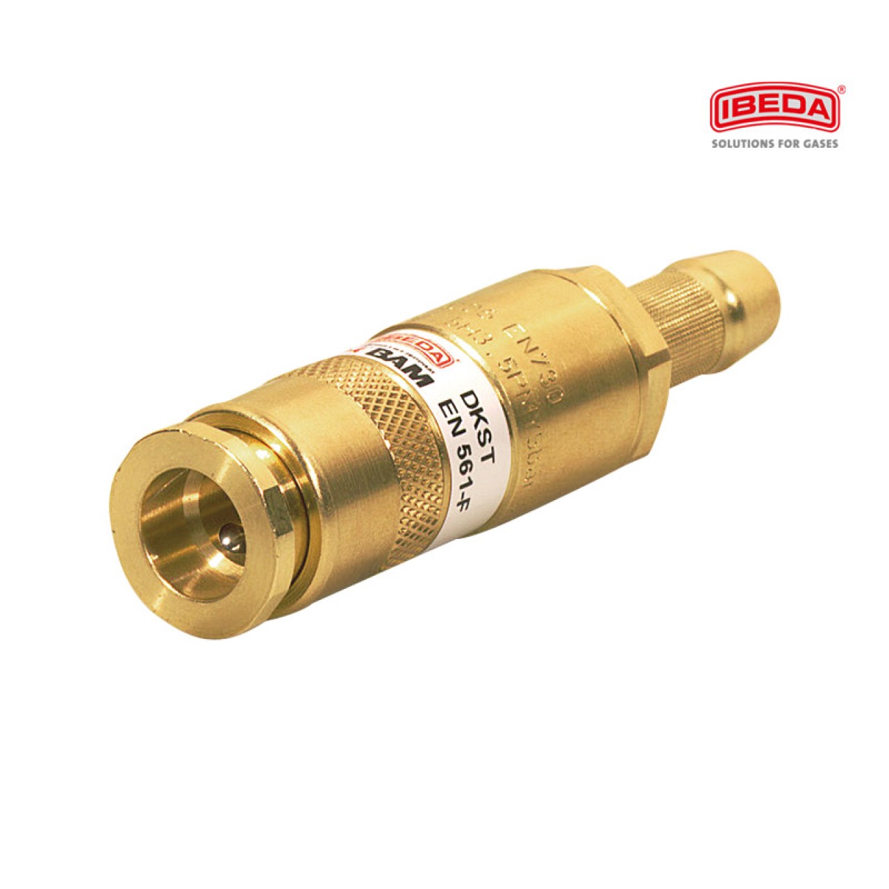 DKST 6,3MM YANICI GAZ QUİCK COUPLİNG BAĞL.ALEV EMN.VENTİLİ