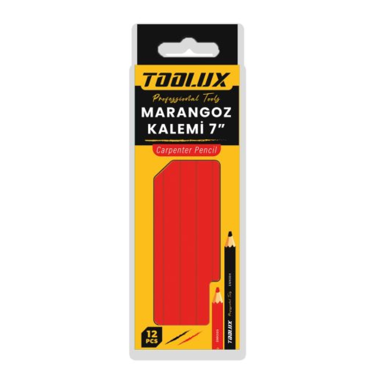 ELTOS MARANGOZ KALEM KIRMIZI