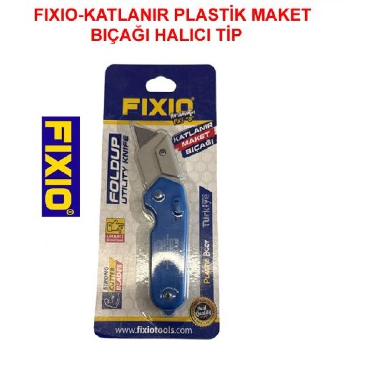FİXİO KATLANIR PLASTİK MAKET BIÇAĞI