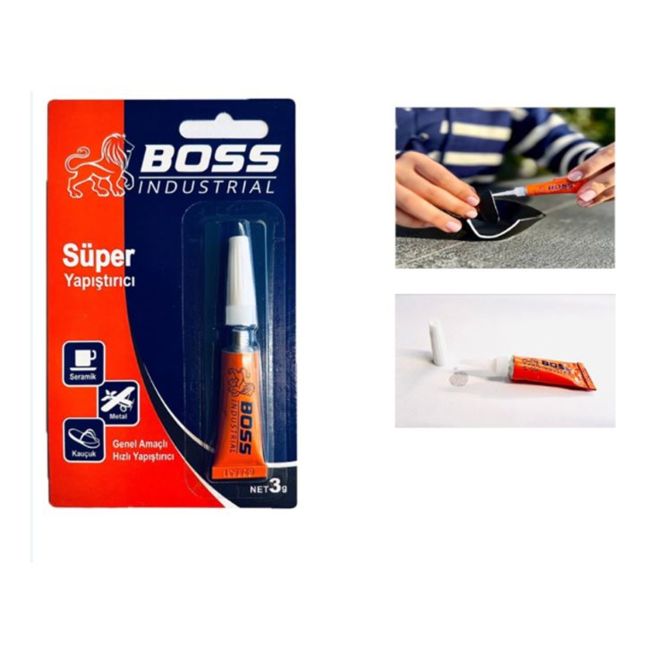 GENEL AMAÇLI HIZLI SÜPER YAPIŞTIRICI 3GR