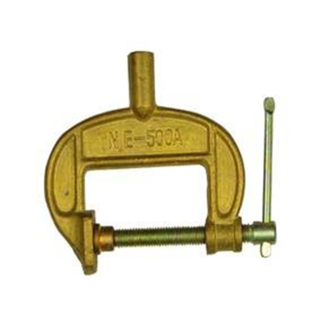 KAYNAK ŞASE PENSESİ 500A MENGENE TİP PİRİNÇ