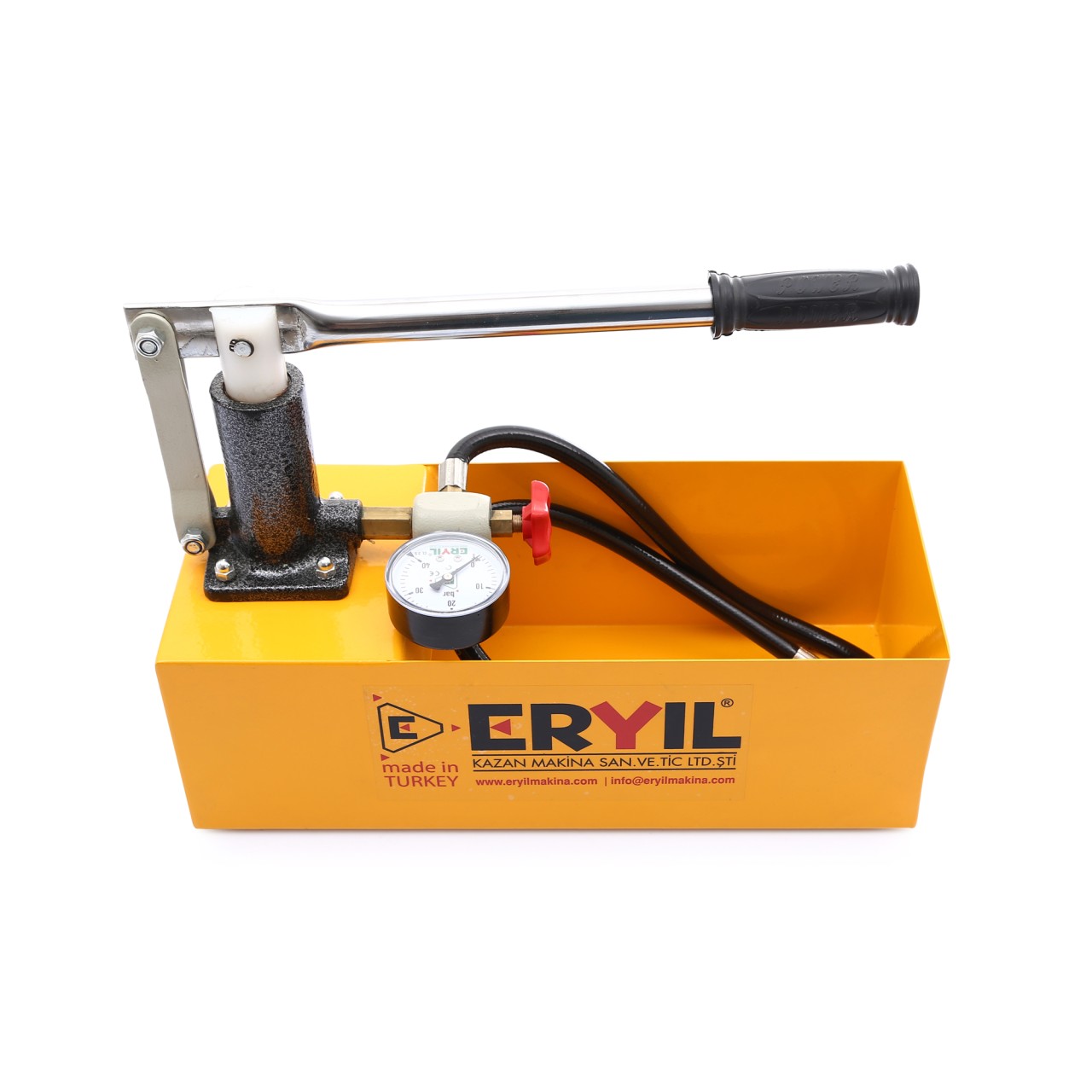 KÖŞELİ TİP TEST POMPASI 40 BAR