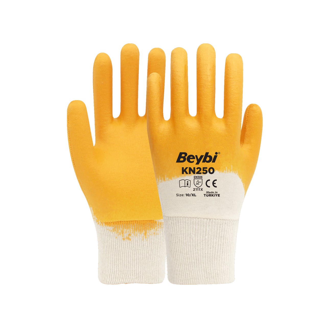 NİTRİL KAPLAMALI ELDİVEN KN250 NO:9