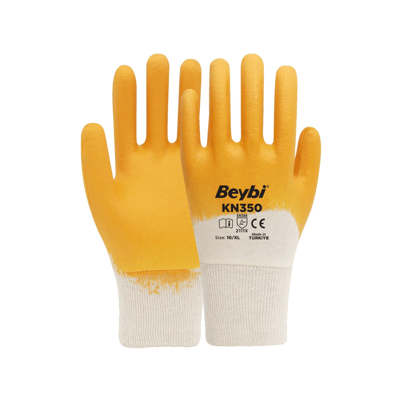 NİTRİL KAPLAMALI ELDİVEN NO:10