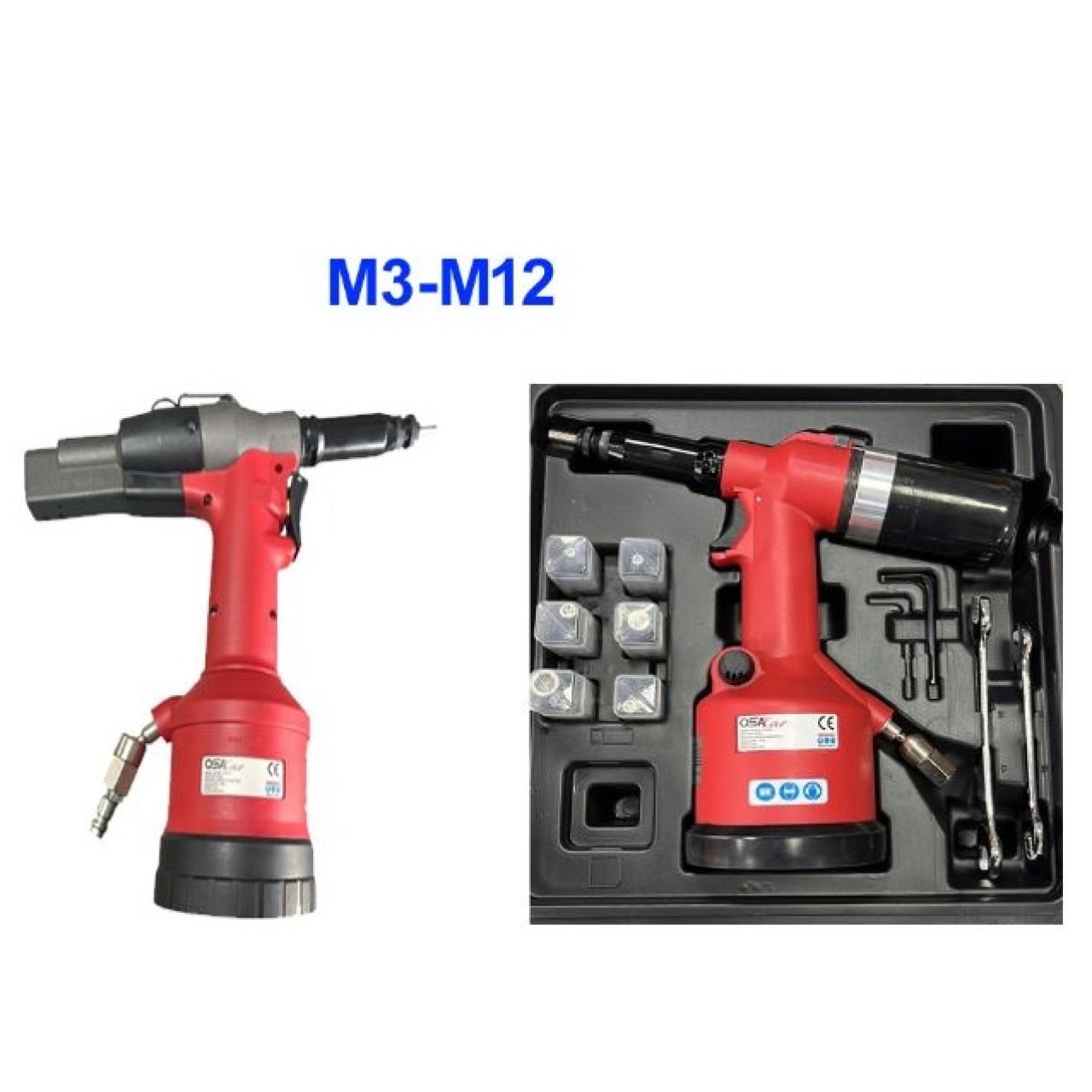 OSACAR 3-12 SOMUNLU PERÇİN TABANCASI