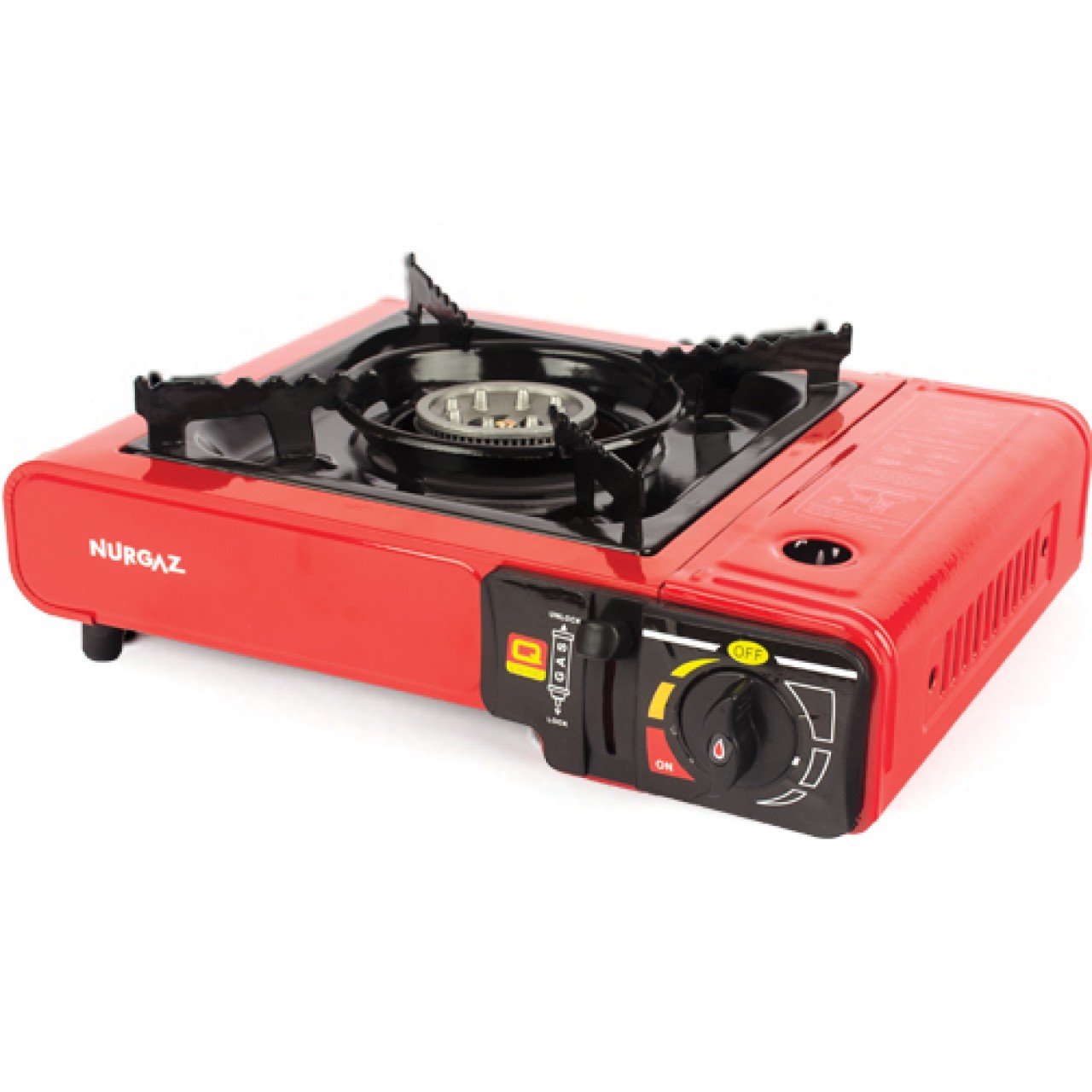 TEKLİ PORTATİF PİKNİK OCAĞI KIRMIZI