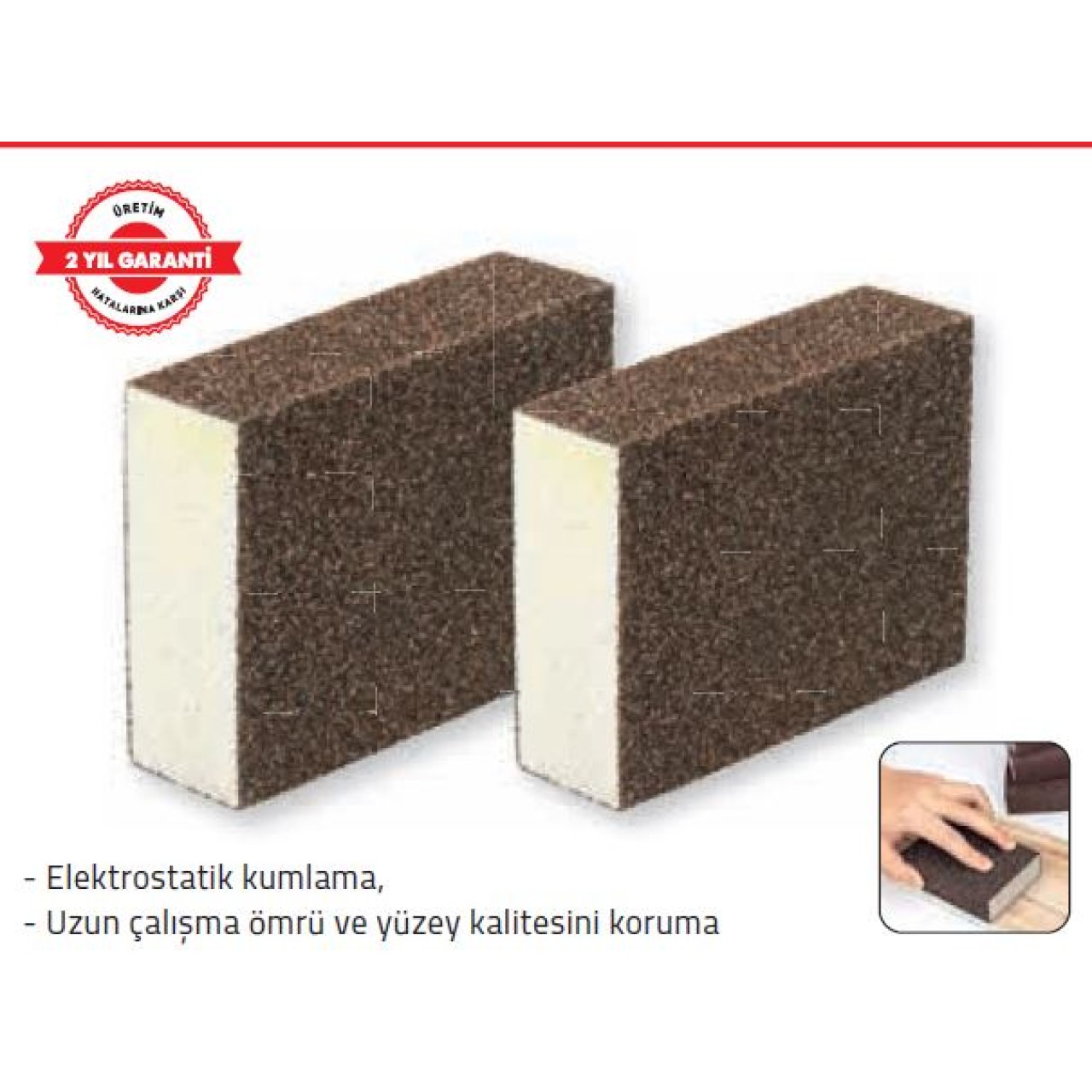 TOMAX KUBİK SÜNGER ZIMPARA 120 KUM