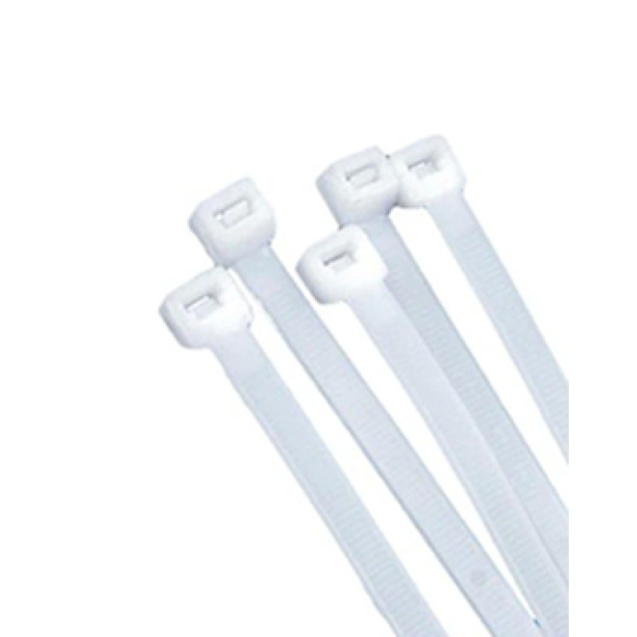 TOMAX PLAS.KİLİTLİ KELEPÇE 8X400MM BEYAZ