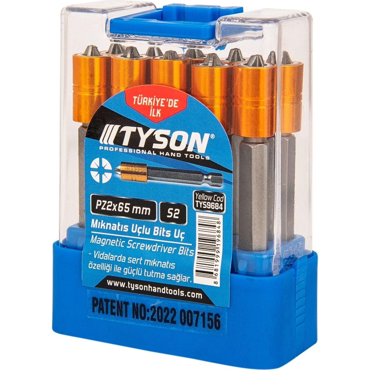 TYSON BİTS UÇ PZ 2X65 TEK YÖN